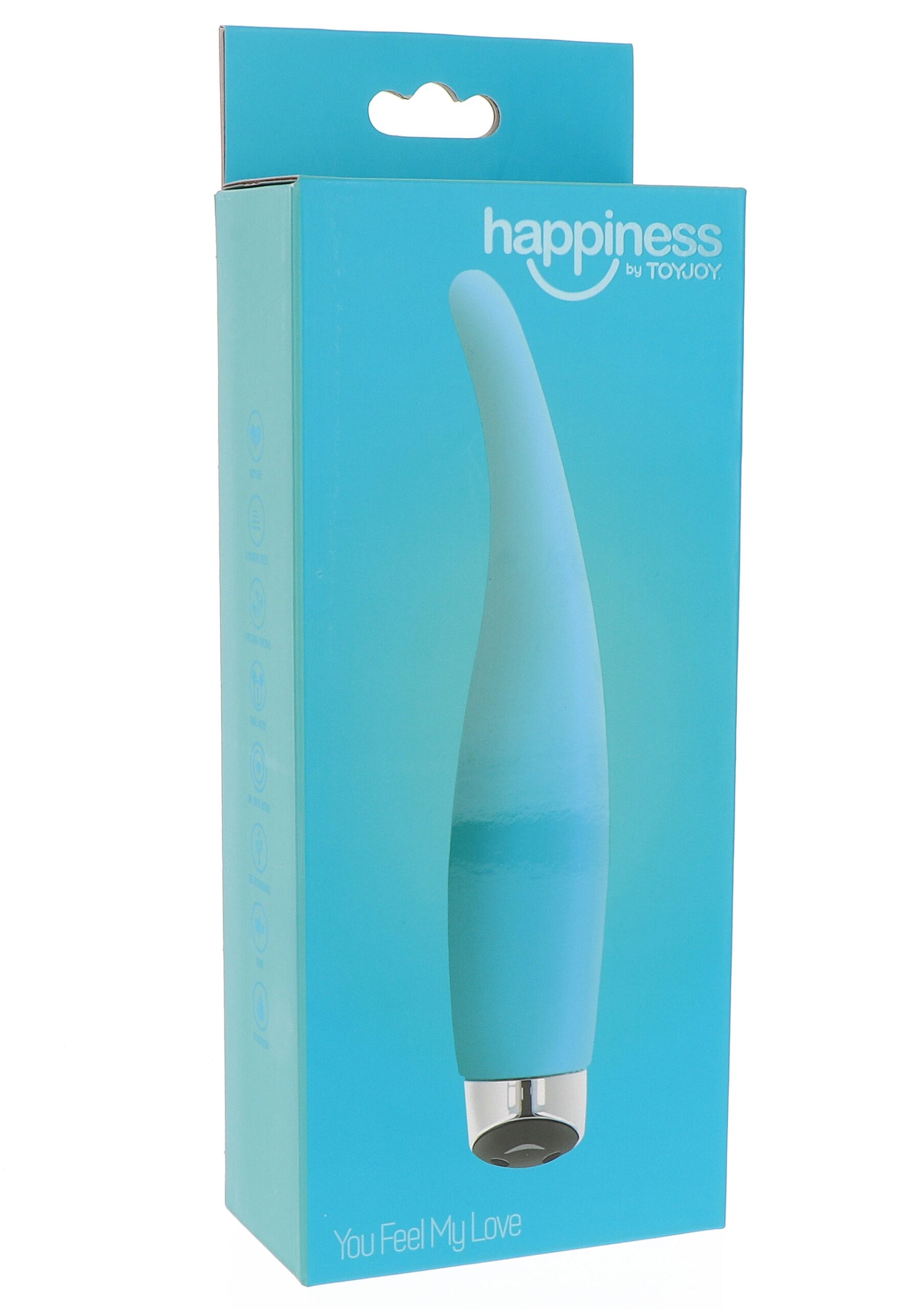 Stimulateur de clitoris You Feel My Love 18cm Bleu – Image 2