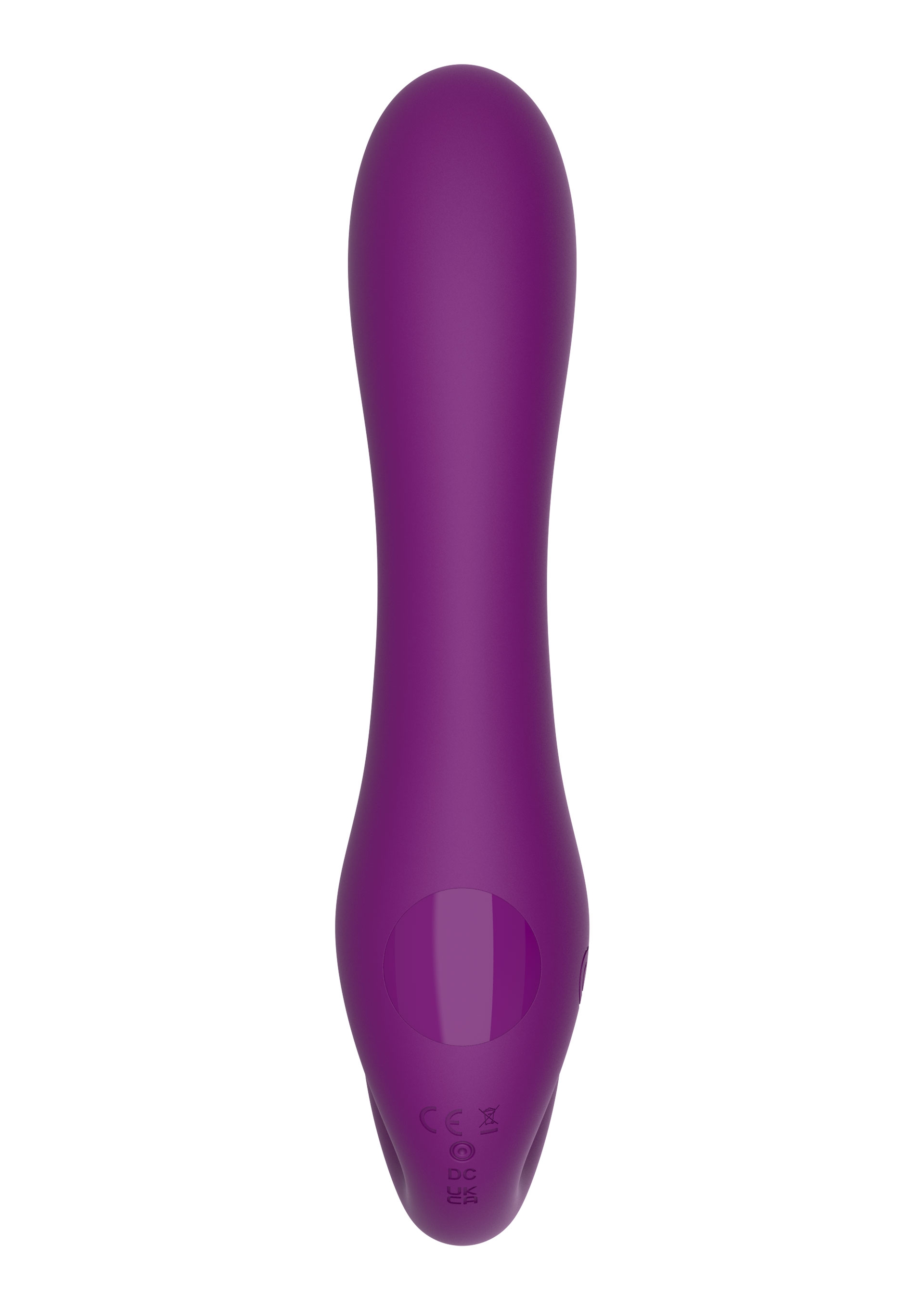 Stimulateur de point G Strapless Strap-On 13 x 3.5cm Violet – Image 9