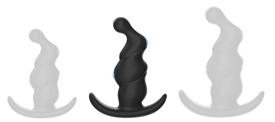 Stimulateur de Prostate Spiral Shape M 9 x 3.2cm