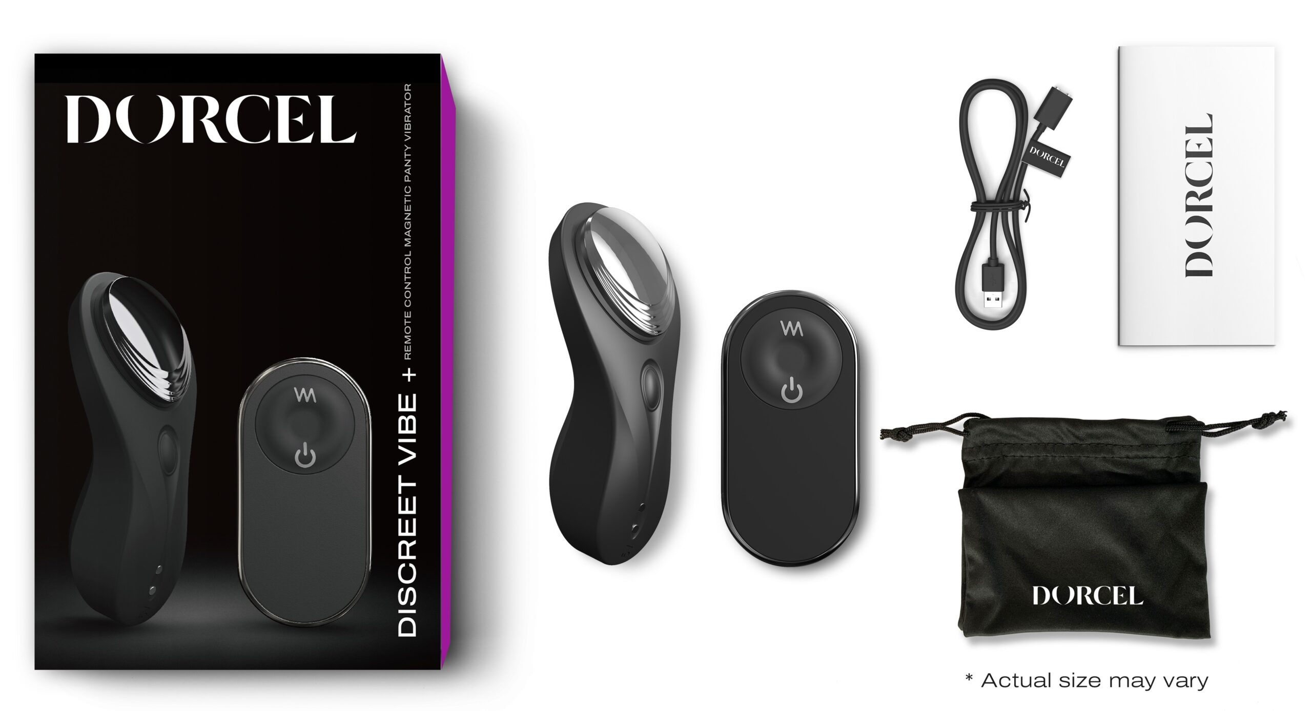 Stimulateur Discreet Vibe + Dorcel 9 Vibrations – Image 2