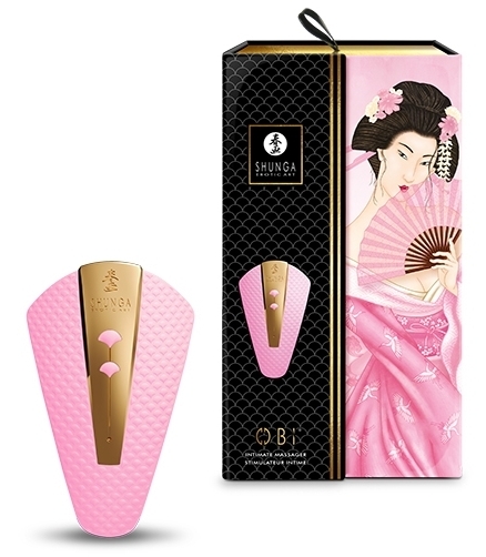 Stimulateur intime Shunga Obi Rose – Image 2