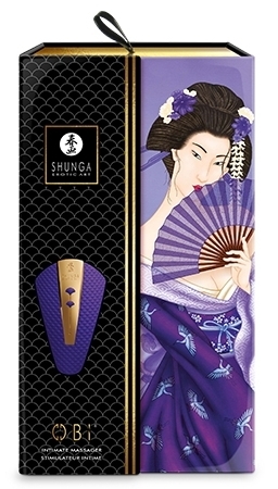Stimulateur intime Shunga Obi Violet – Image 2
