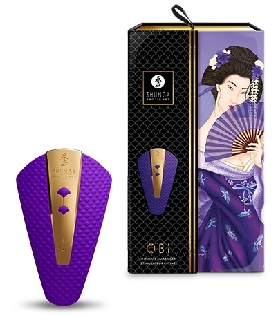 Stimulateur intime Shunga Obi Violet – Image 3