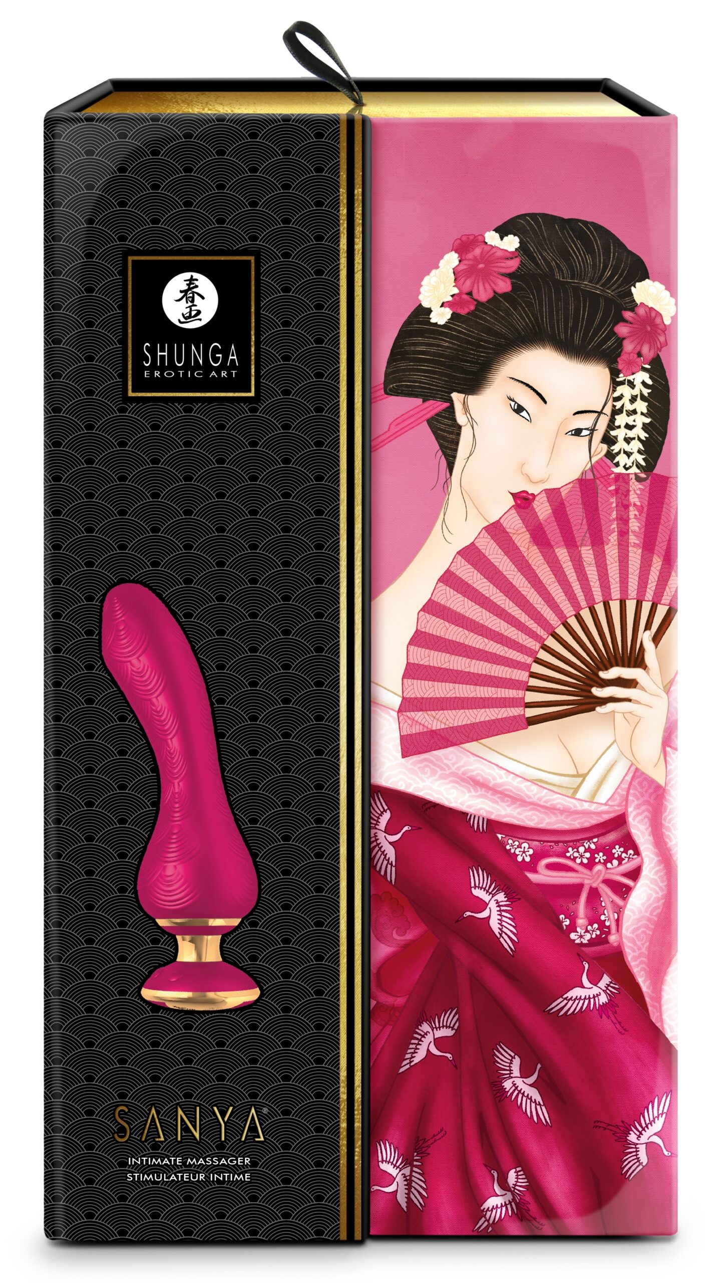 Stimulateur intime Shunga Sanya Framboise – Image 2