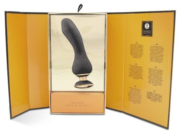 Stimulateur intime Shunga Sanya Noir – Image 5