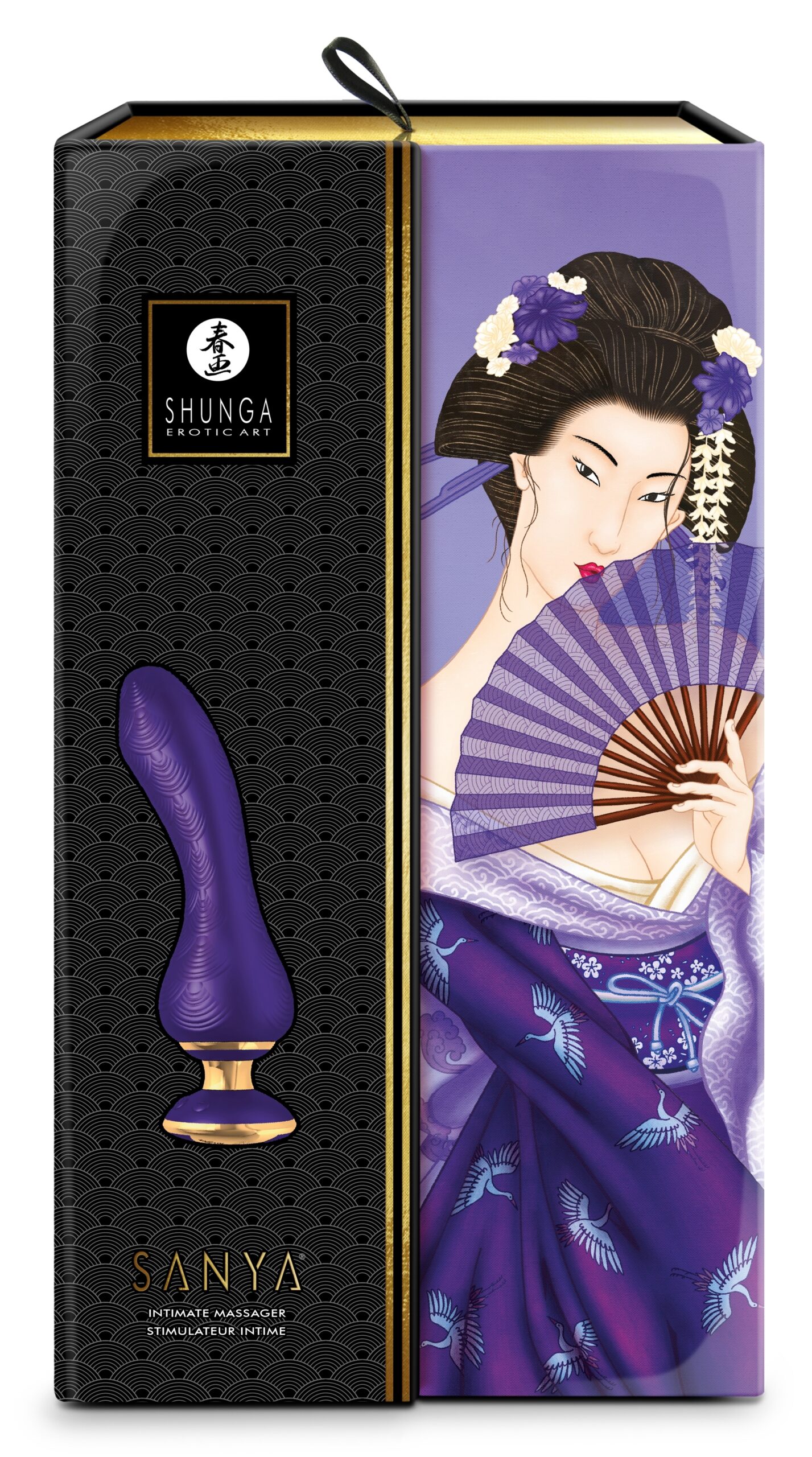 Stimulateur intime Shunga Sanya Violet – Image 2