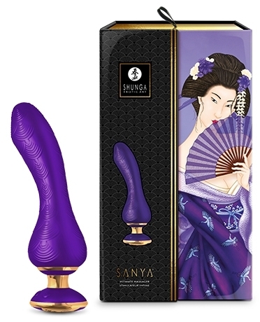 Stimulateur intime Shunga Sanya Violet – Image 3