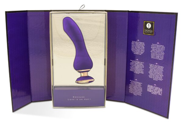 Stimulateur intime Shunga Sanya Violet – Image 5