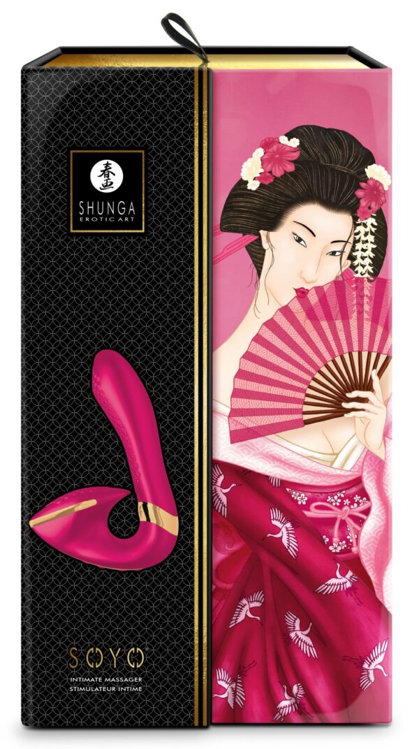 Stimulateur intime Shunga Soyo Framboise – Image 2