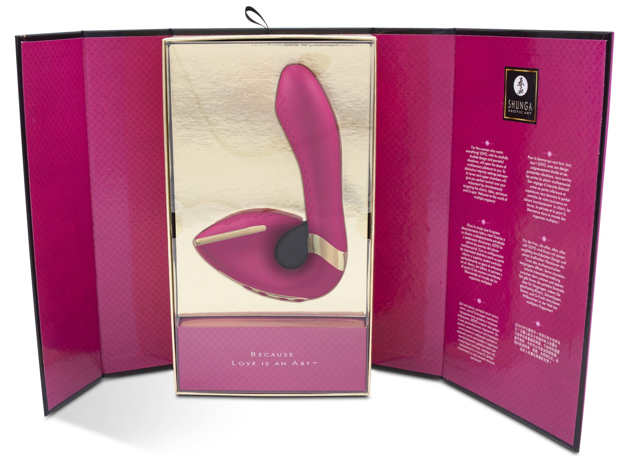 Stimulateur intime Shunga Soyo Framboise – Image 5