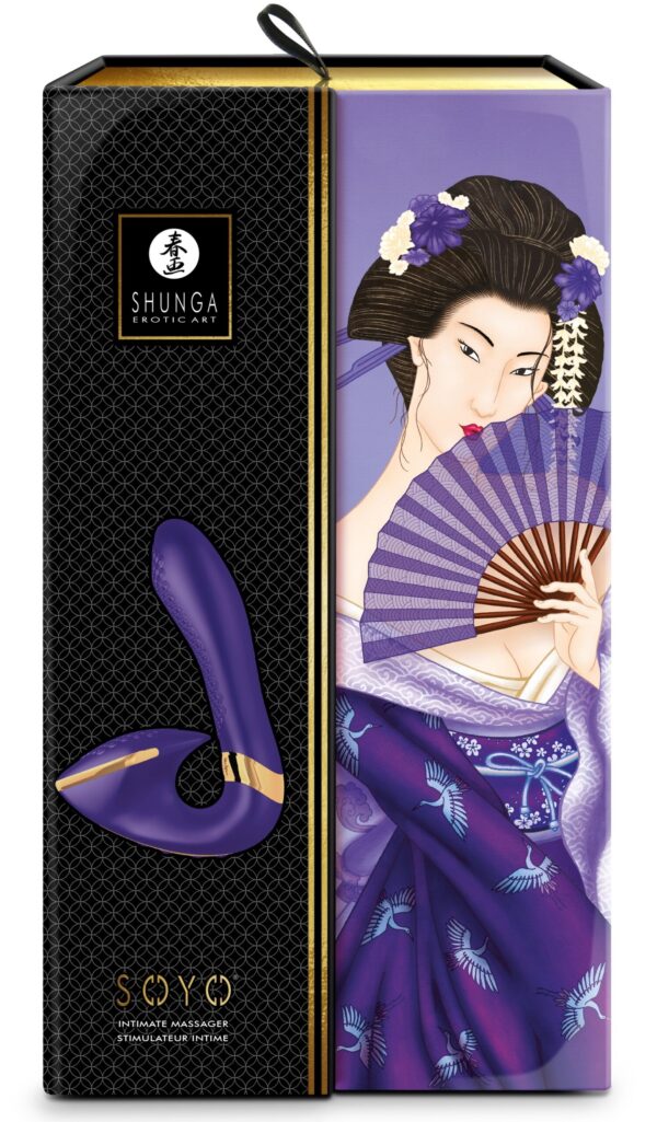 Stimulateur intime Shunga Soyo Violet – Image 2