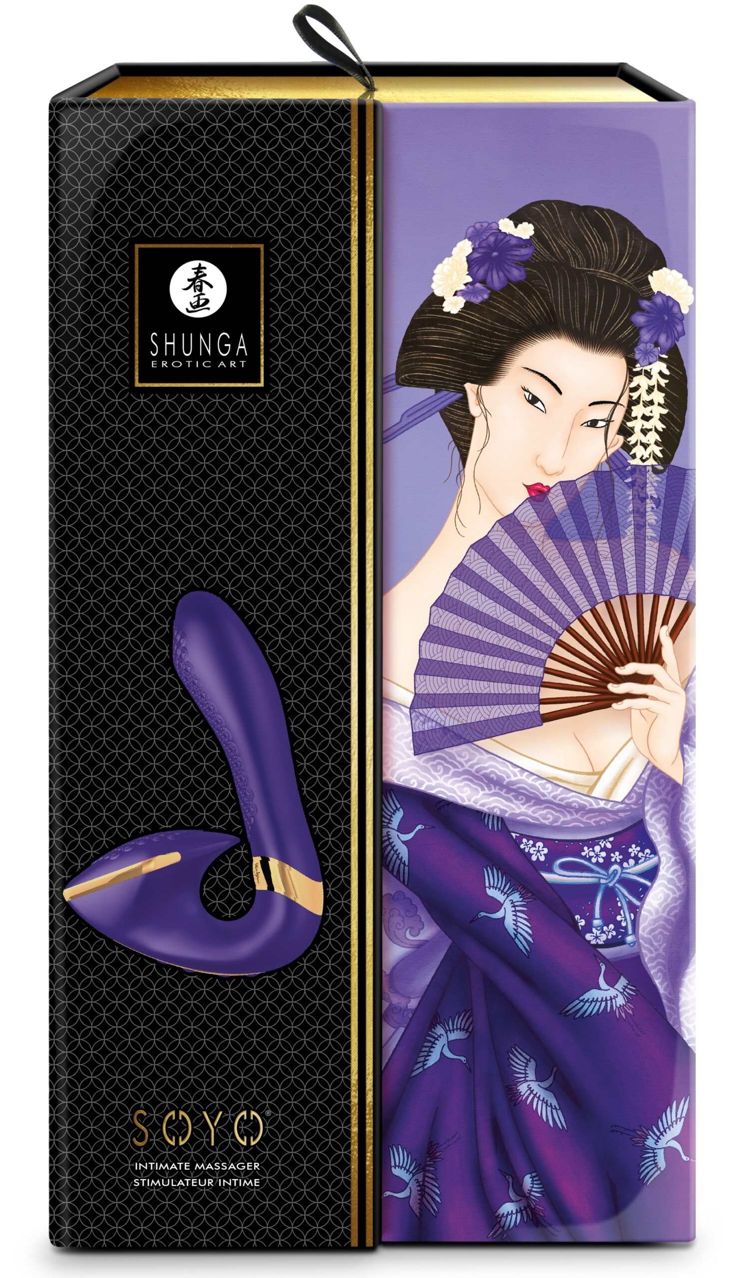Stimulateur intime Shunga Soyo Violet – Image 2