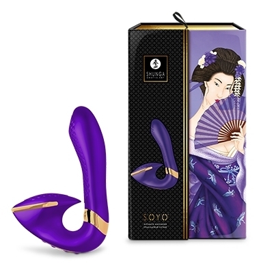 Stimulateur intime Shunga Soyo Violet – Image 3