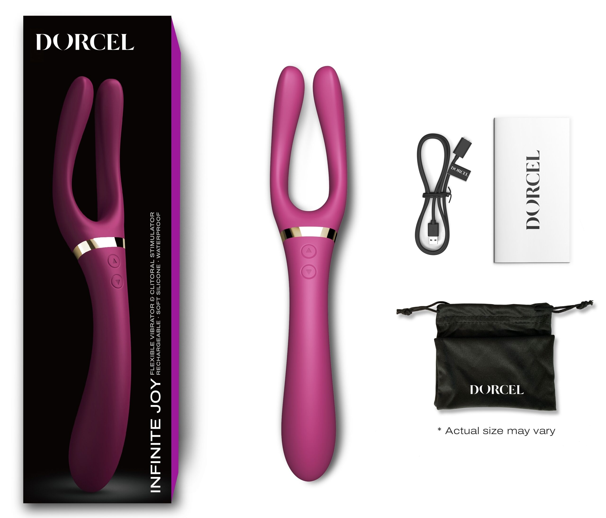 Stimulateur multi-fonctions Infinite Joy Dorcel Mauve – Image 2