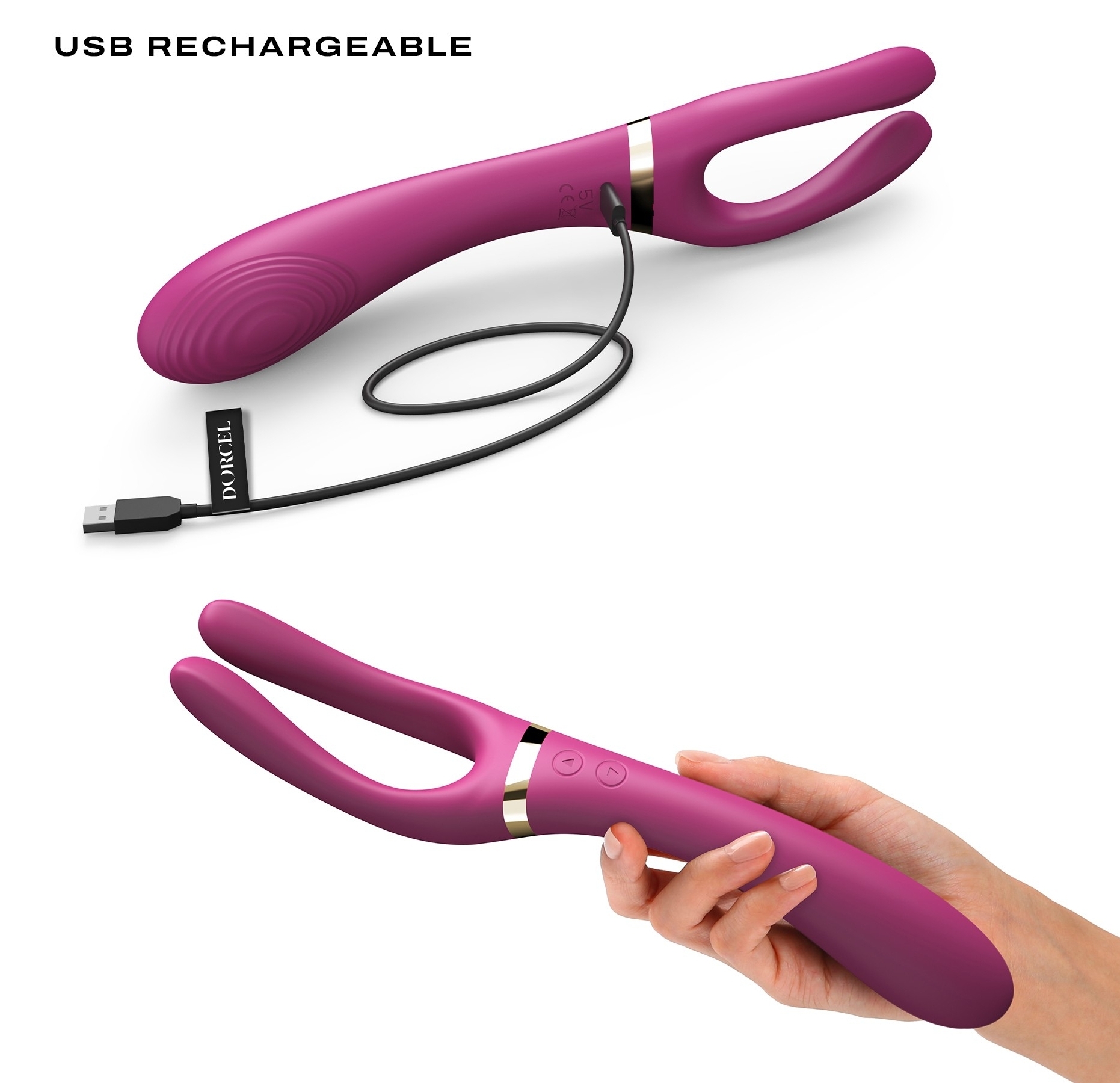 Stimulateur multi-fonctions Infinite Joy Dorcel Mauve – Image 5
