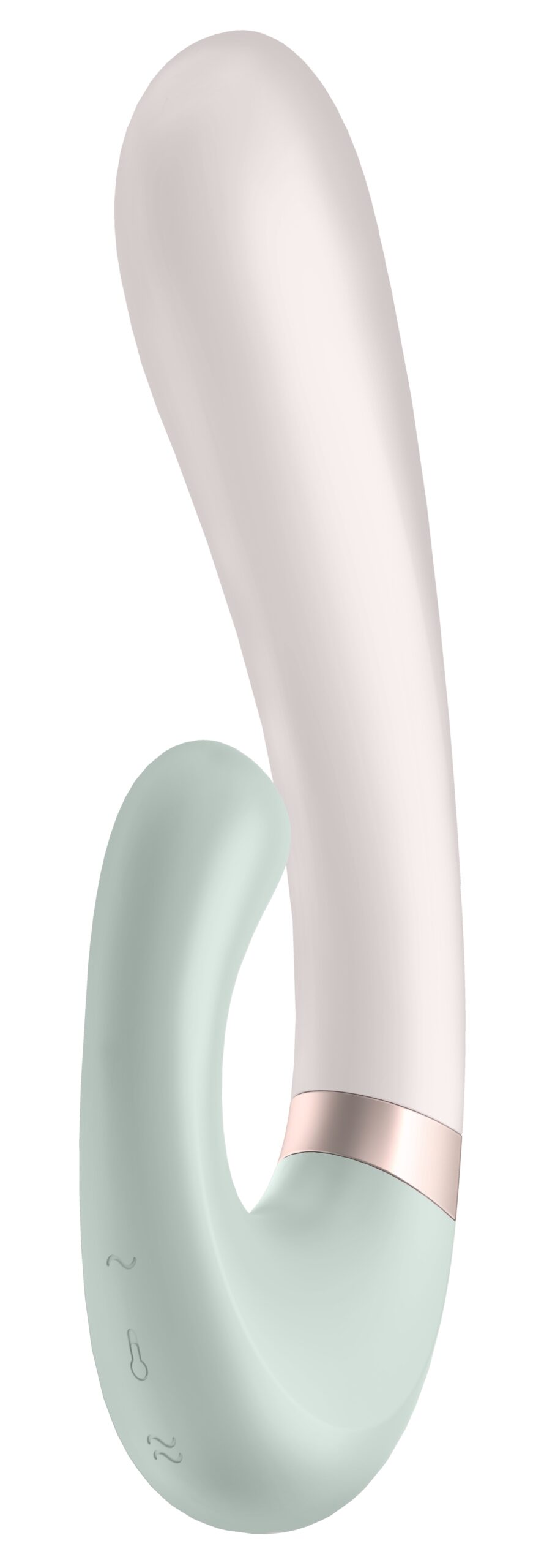Stimulateur Point G connecté Heat Wave Satisfyer 14 x 3.5cm Menthe – Image 5