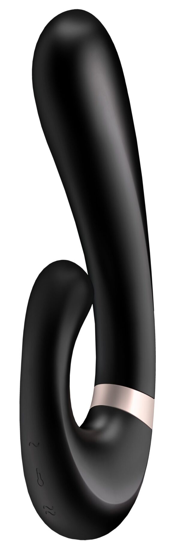 Stimulateur Point G connecté Heat Wave Satisfyer 14 x 3.5cm Noir – Image 2