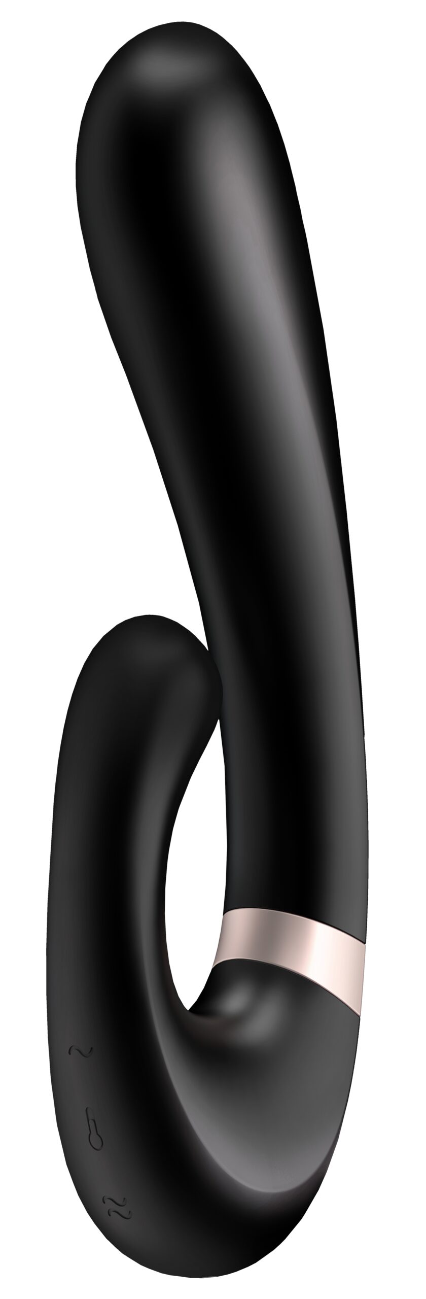 Stimulateur Point G connecté Heat Wave Satisfyer 14 x 3.5cm Noir – Image 2