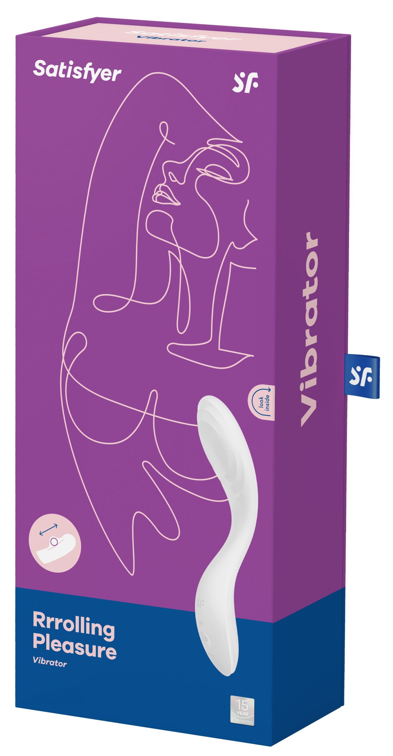 Stimulateur Point G Rrrolling Pleasure Satisfyer 16 x 3.5cm – Image 2