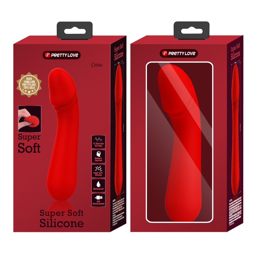 Stimulateur Prostatique CETUS 15 x 3.5cm Rouge – Image 6