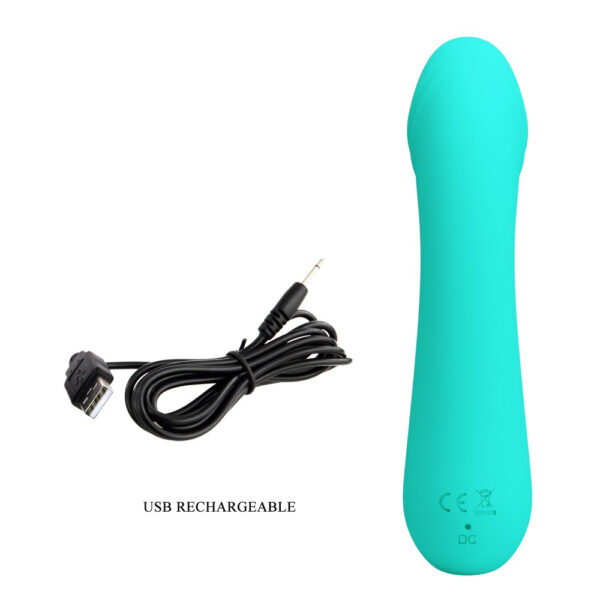 Stimulateur Prostatique Cetus 15 x 3.5cm Turquoise – Image 5