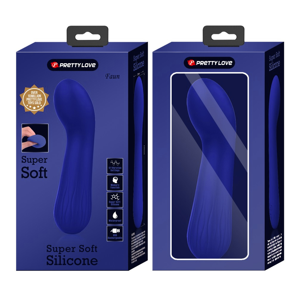 Stimulateur Prostatique Vibrant Faun 14 x 3.4cm Indigo – Image 2