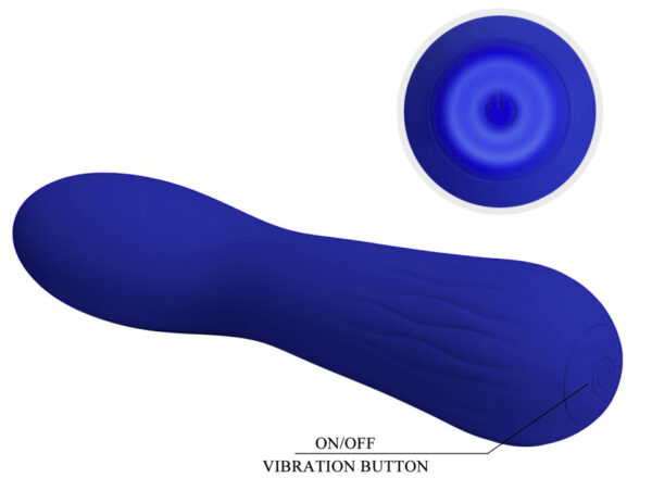 Stimulateur Prostatique Vibrant Faun 14 x 3.4cm Indigo – Image 3