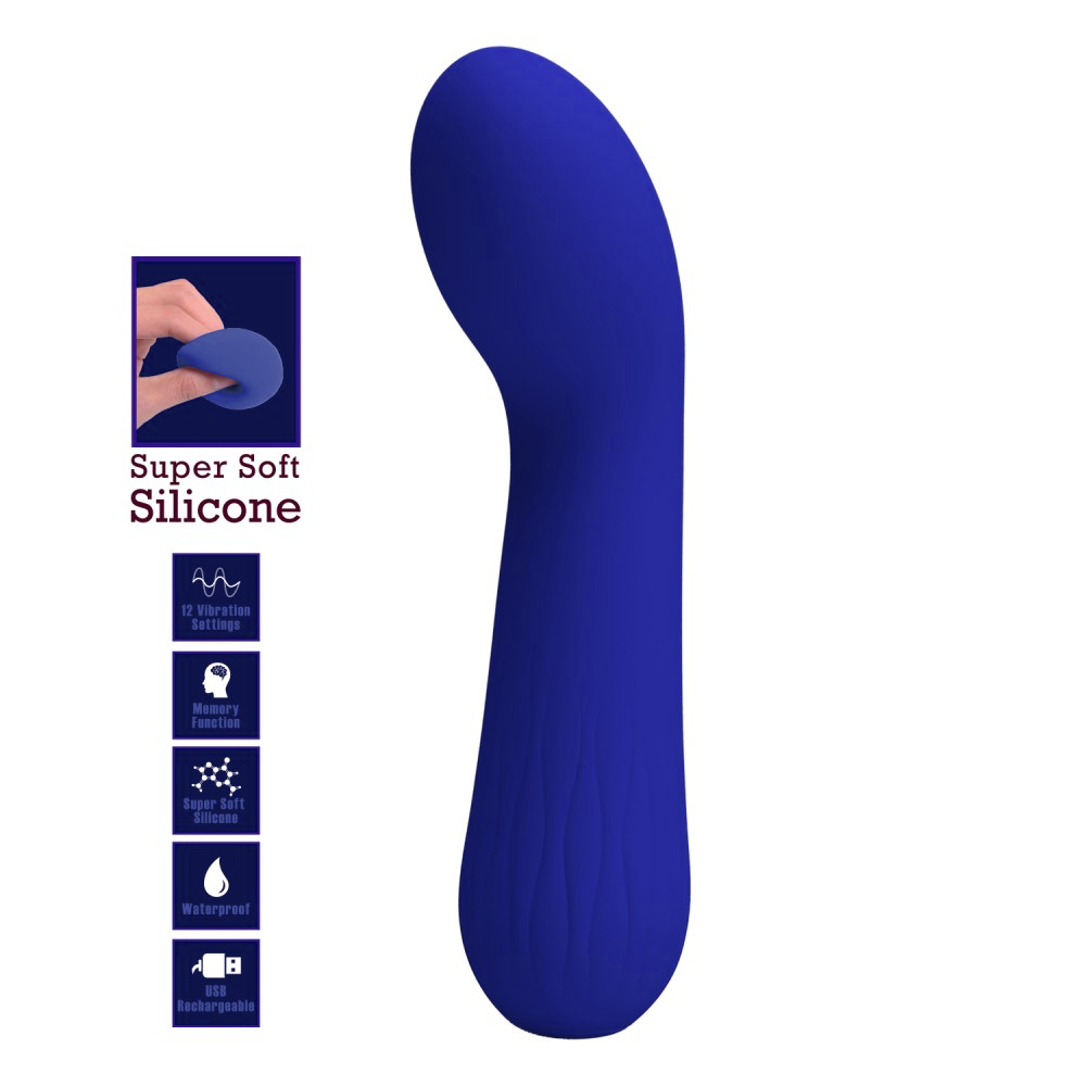 Stimulateur Prostatique Vibrant Faun 14 x 3.4cm Indigo – Image 5