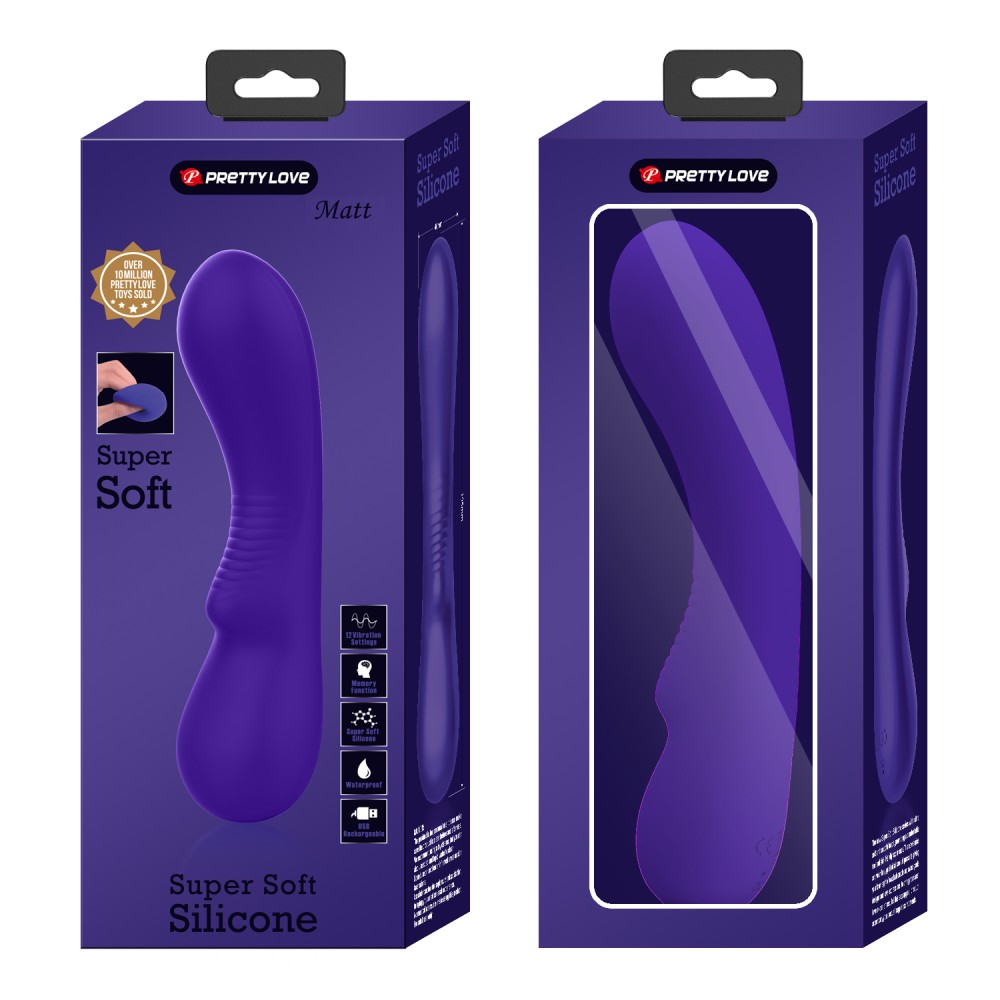 Stimulateur Prostatique Vibrant Matt 15 x 4cm Indigo – Image 5