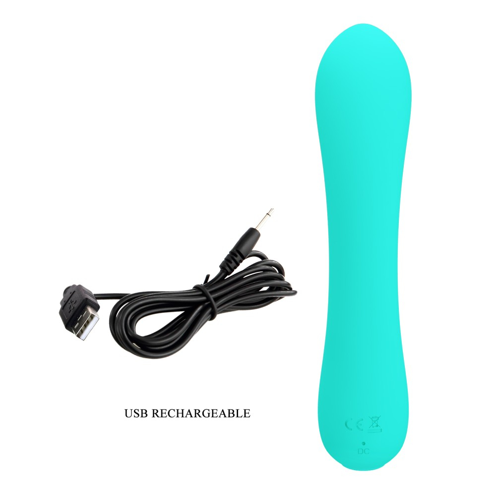 Stimulateur Prostatique Vibrant Matt 15 x 4cm Turquoise – Image 4