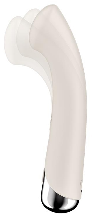 Stimulateur Spinning G-Spot 1 - 11 x 3.5cm Crème – Image 3