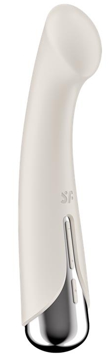Stimulateur Spinning G-Spot 1 - 11 x 3.5cm Crème – Image 6