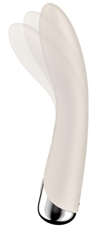 Stimulateur Spinning Vibe 1 - 11 x 3cm Crème – Image 3