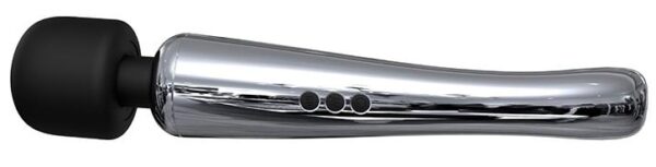 Stimulateur Wand Silvery 30 cm - Tête 55 mm Argenté – Image 5