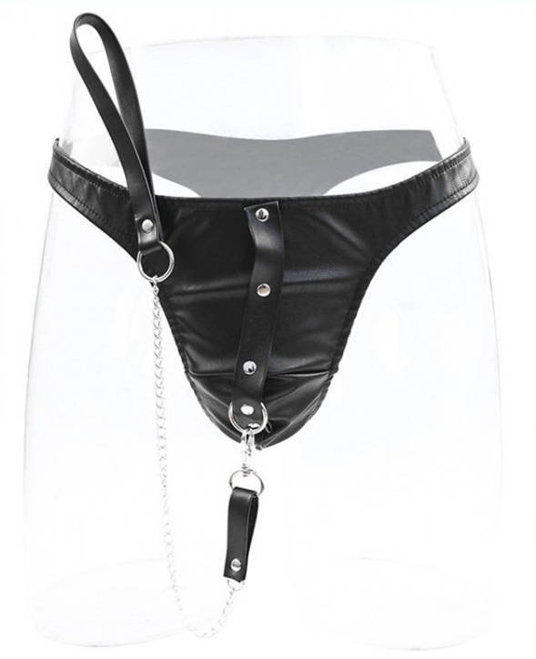 String en simili avec laisse – Image 3