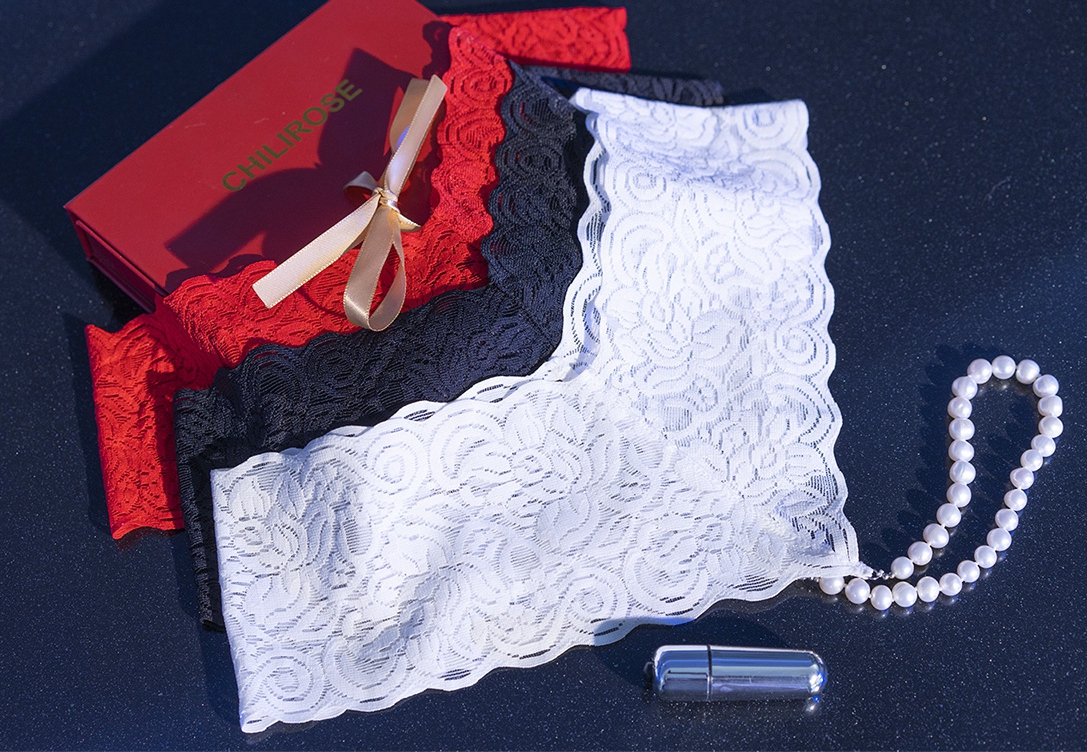 String perlé IZIA + Mini Vibro Rouge – Image 2