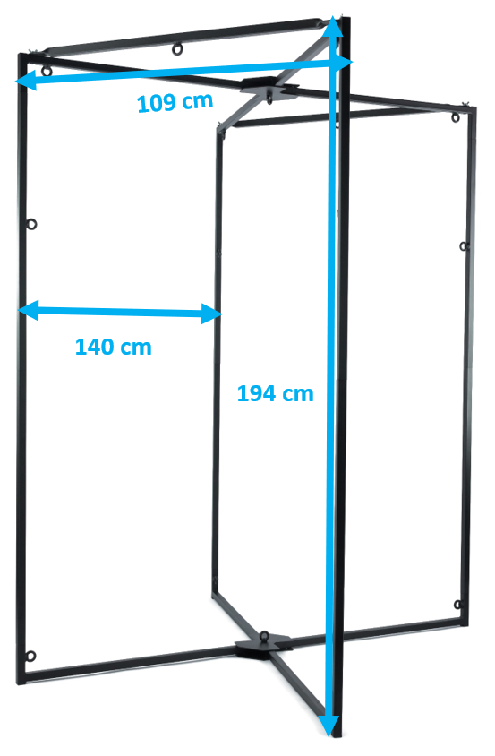 Structure en métal pour Sling Noir – Image 9