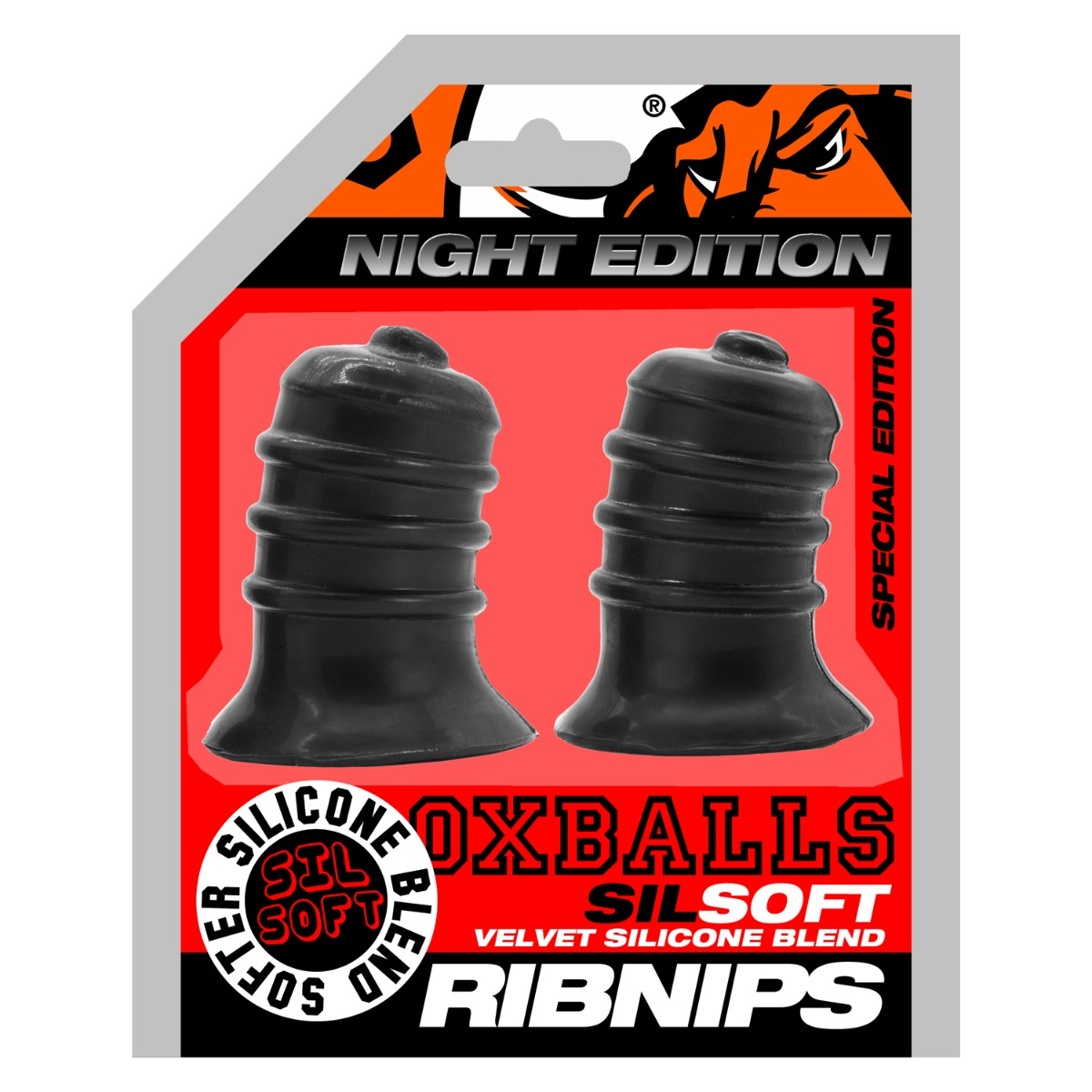 Suce-tétons Ribnips Night Edition Noirs – Image 2
