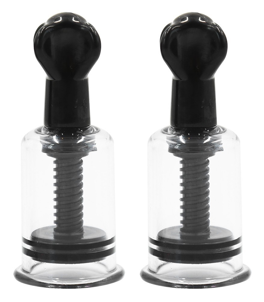 Suce tétons Twist noir 21 mm