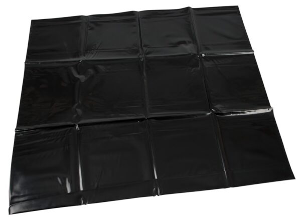 Taie d'oreiller noire en Vinyle 80 x 80cm – Image 3