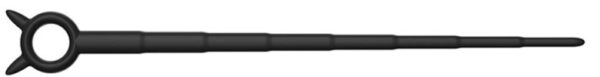 Tige d'urètre en silicone Diablo L 25 cm - Diamètre 7 à 14mm – Image 2
