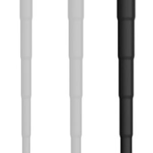 Tige d'urètre en silicone Diablo L 25 cm - Diamètre 7 à 14mm
