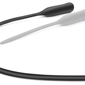 Tige d'urètre vibrante silicone Tigly 35cm - Diamètre 5mm