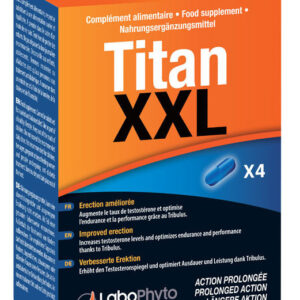 Titan XXL Stimulant Action prolongée 4 gélules