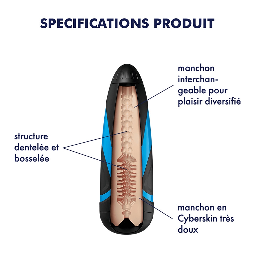 Tornado Bliss - Etui texturé Satisfyer Men – Image 3