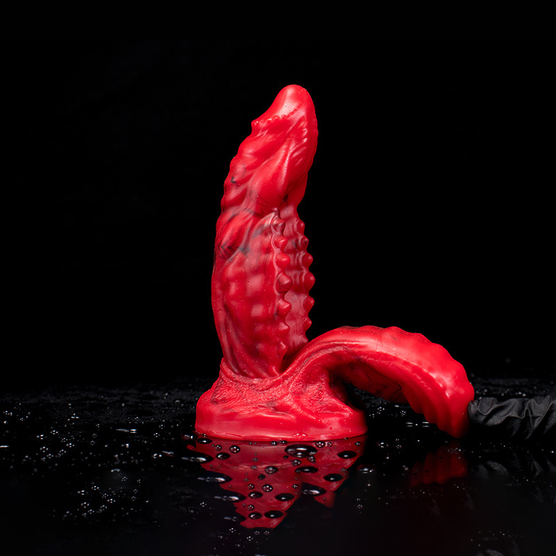 Gode Deuzik 14 x 6 cm Rouge – Image 2
