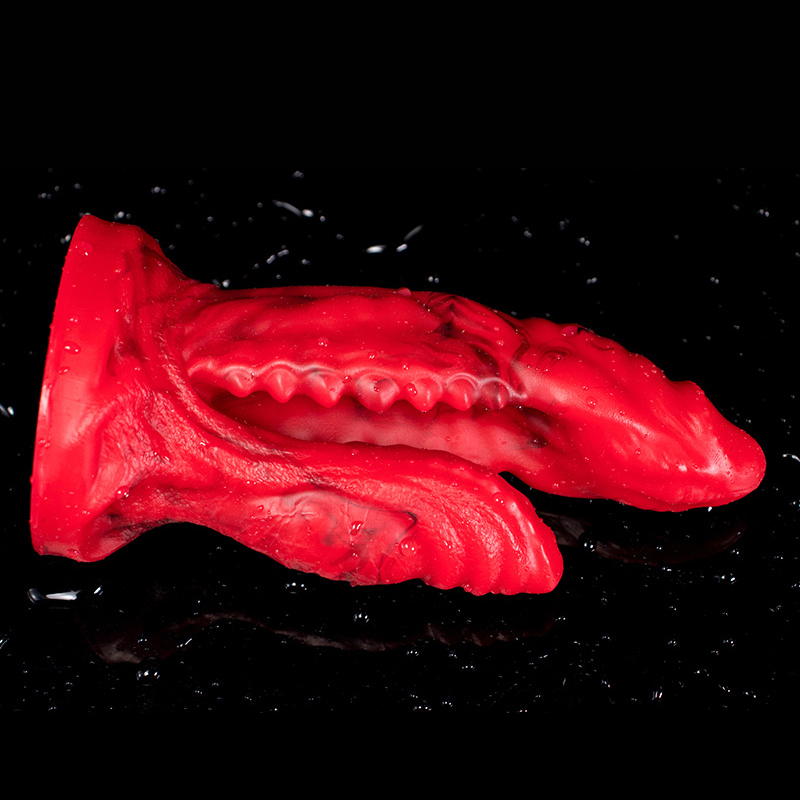 Gode Deuzik 14 x 6 cm Rouge – Image 3