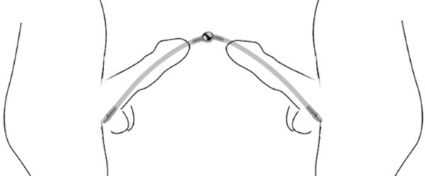 Double Tige d'urètre flexible Flexi Duo 15cm - Diamètre 8mm – Image 2
