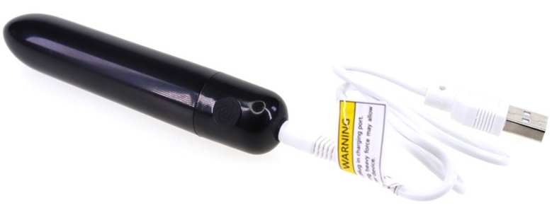 Mini Vibro Tippi 8.5 x 1.3cm Noir – Image 4