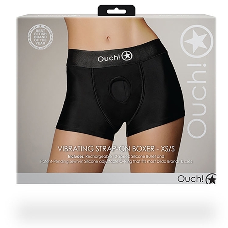 Boxer vibrant STRAP-ON BOXER Noir – Image 3